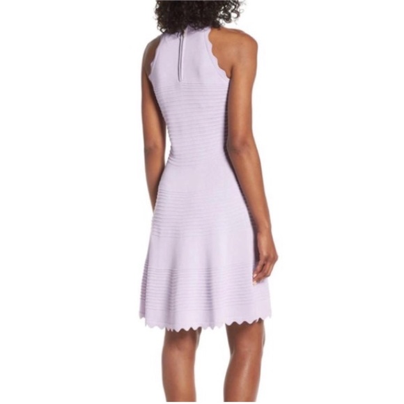ELIZA J SCALLOP TRIM KNIT FIT & FLARE DRESS 🌺IN STORES🌺 - Picture 2 of 4